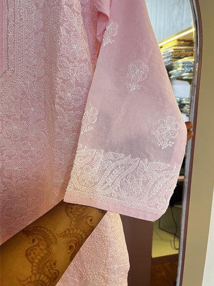 Cotton Kurti Chikankari