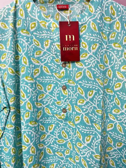 Handblock Print Short Kurti