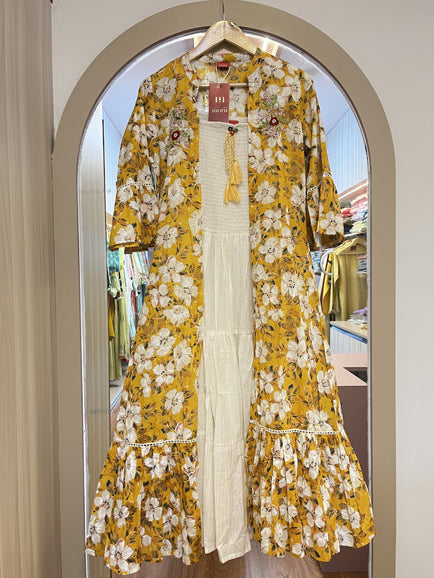 Yellow Shrug Dress