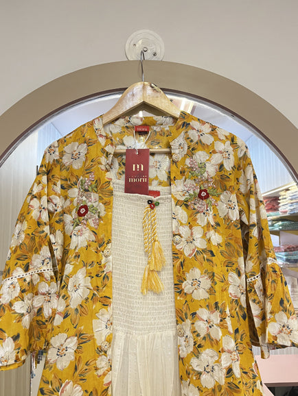 Yellow Shrug Dress