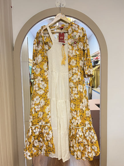 Yellow Shrug Dress