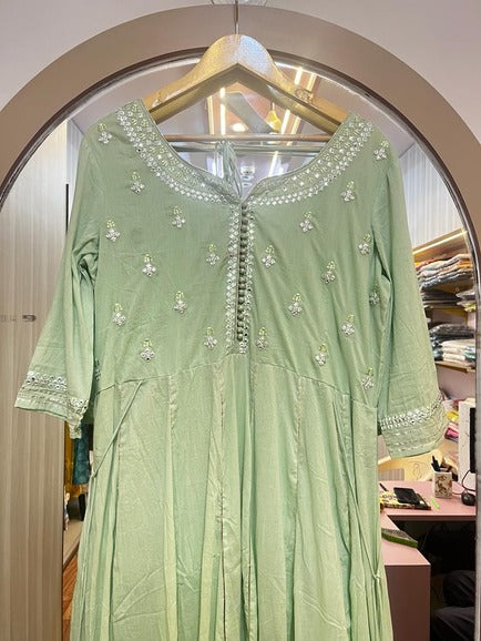 Sage Green Long Dress