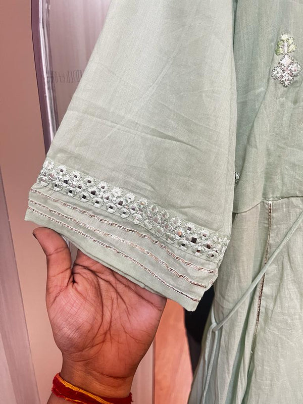 Sage Green Long Dress