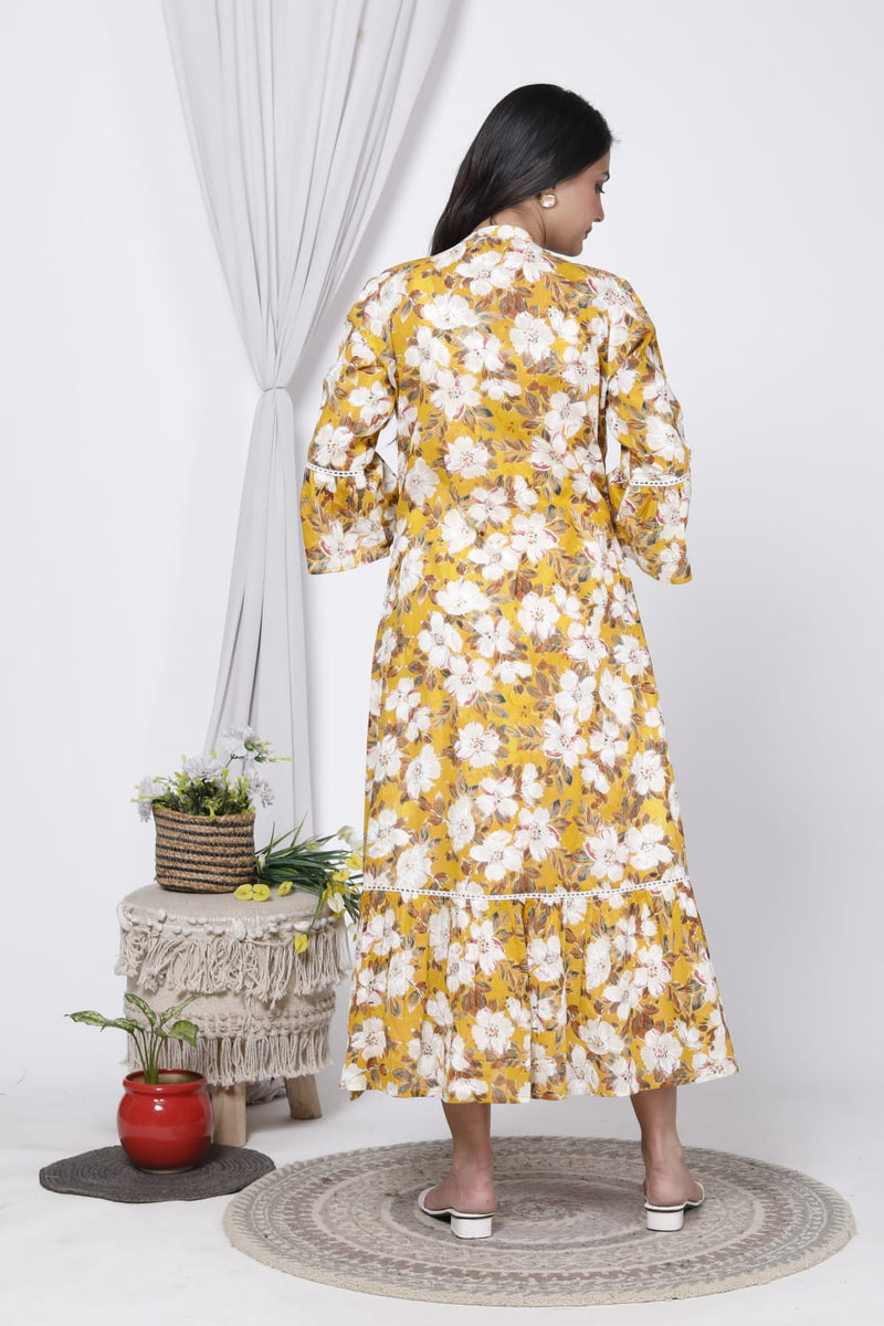 Yellow Shrug Dress